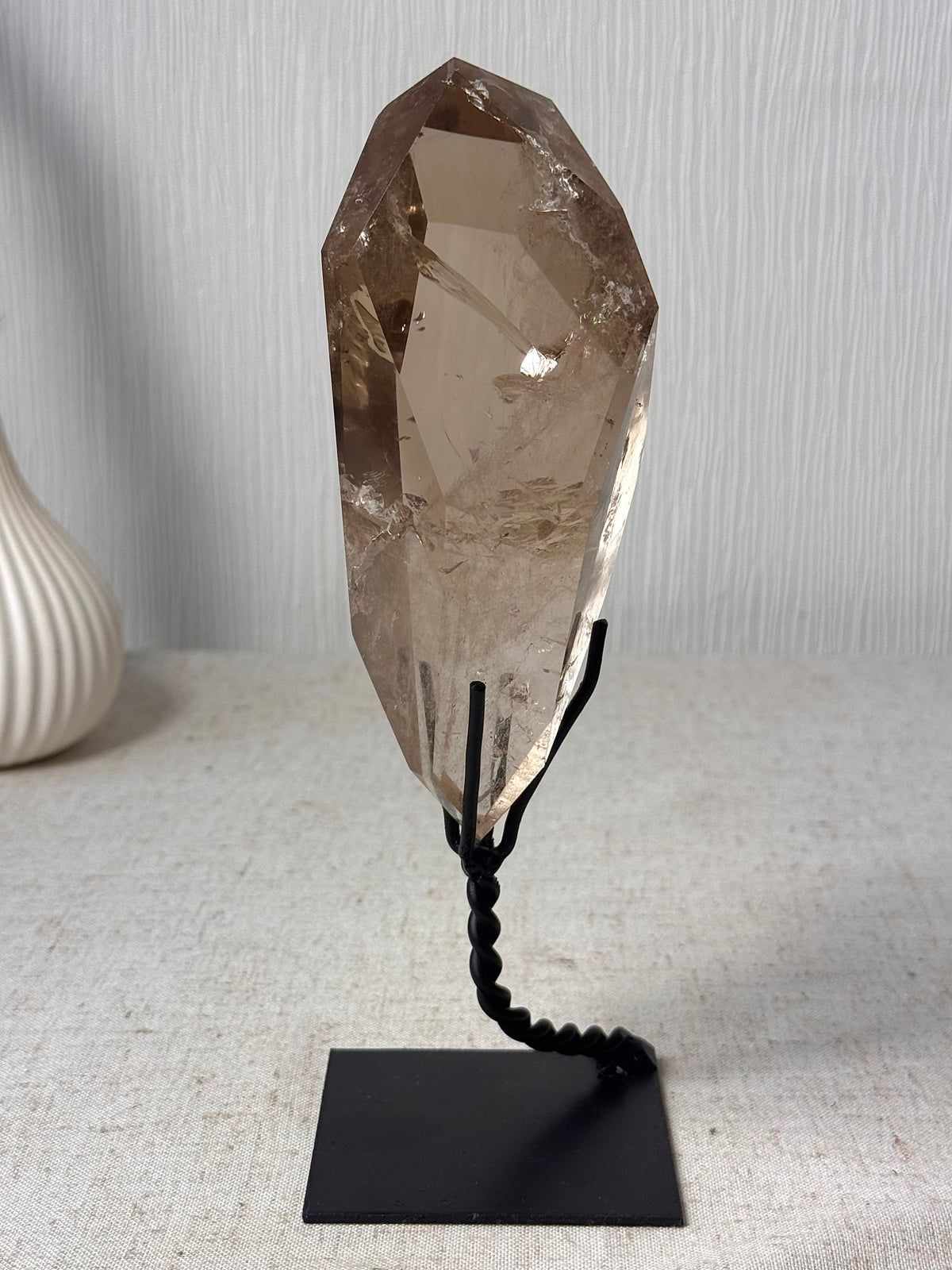 Smokey Quartz On Stand 🤎