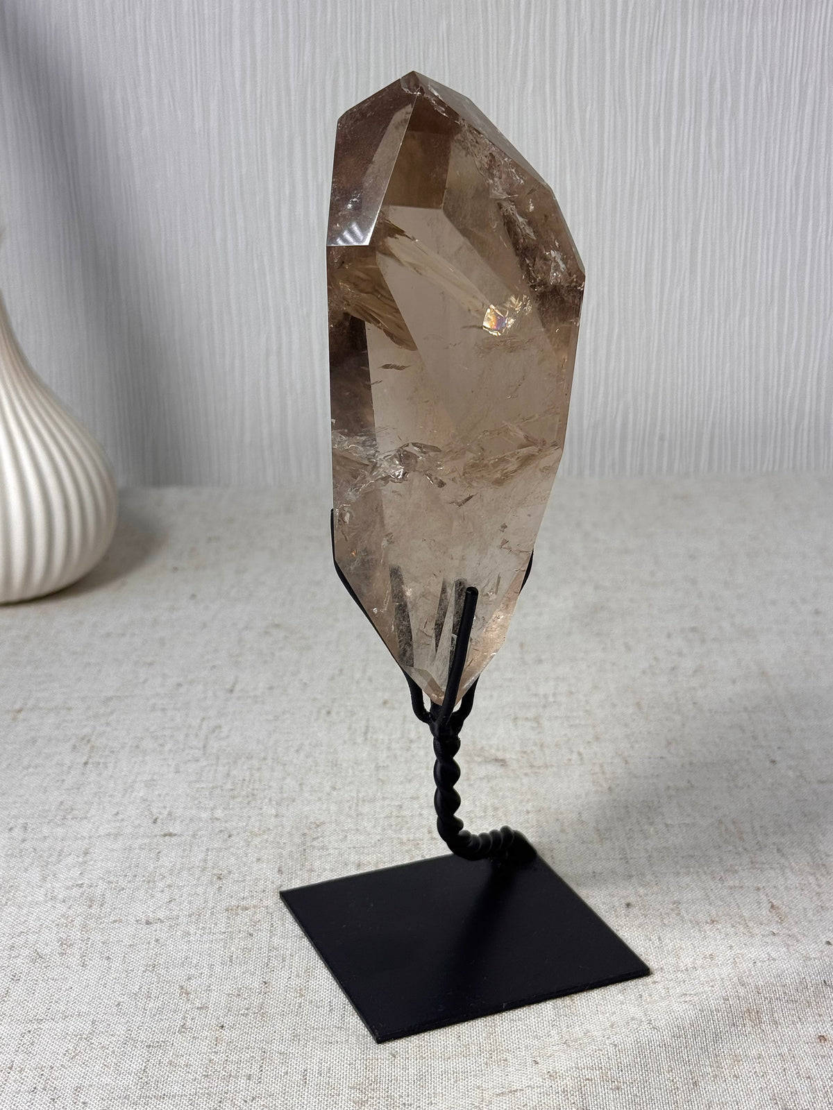 Smokey Quartz On Stand 🤎