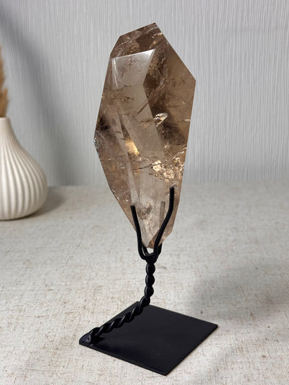 Smokey Quartz On Stand 🤎
