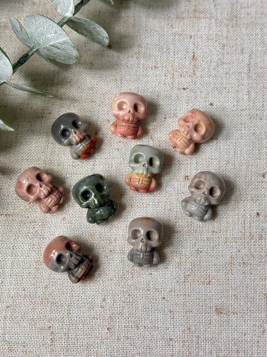 Alashan Agate Skulls ☠️