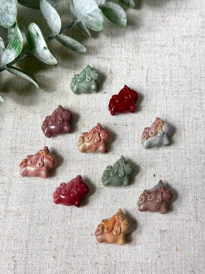 Alashan Agate Unicorns 🦄