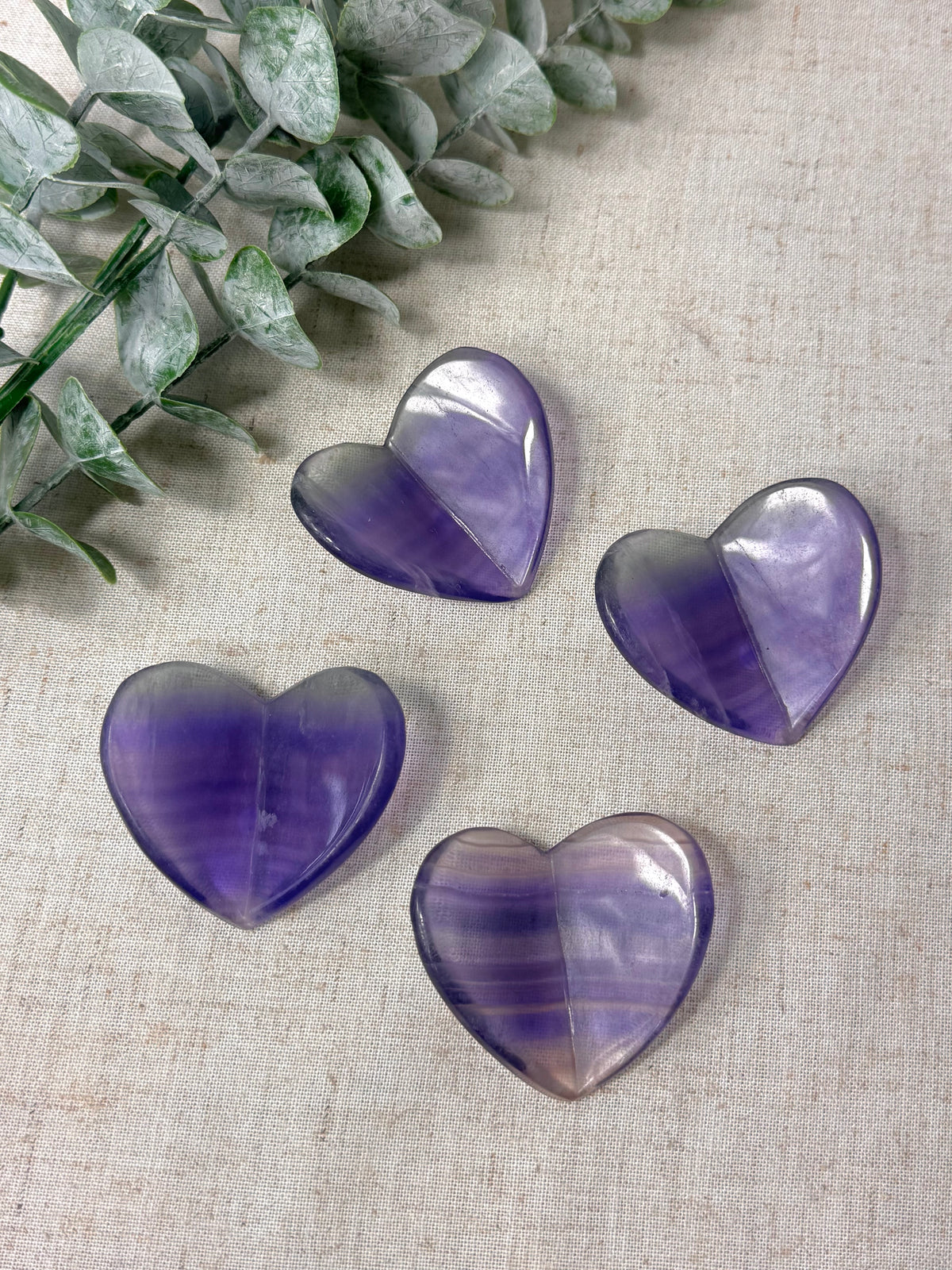 Fluorite 3D hearts 💜