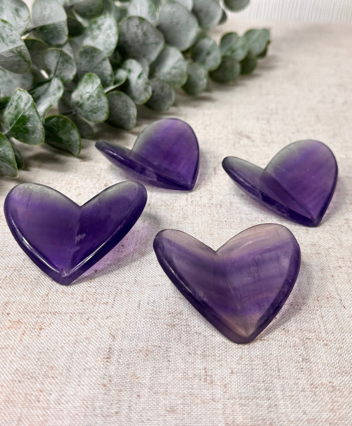 Fluorite 3D hearts 💜