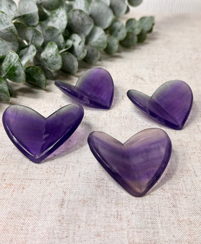 Fluorite 3D hearts 💜