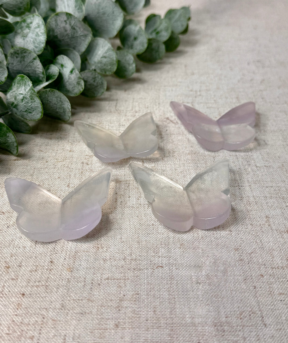 Yttrium Fluorite 3D Butterfly