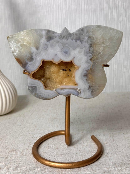 Agate Butterfly on Stand 🦋