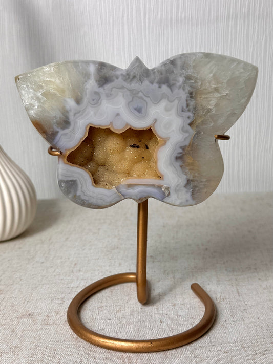 Agate Butterfly on Stand 🦋