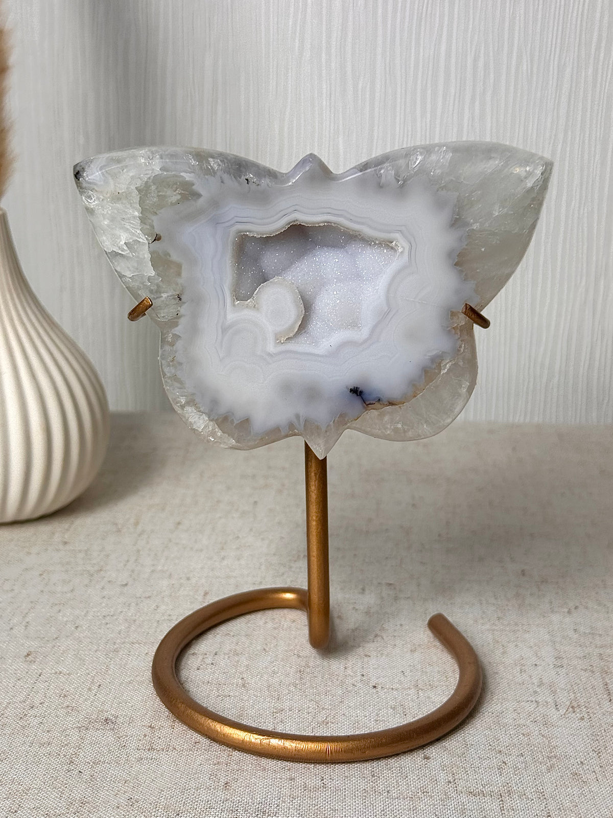 Agate Butterfly on Stand 🦋
