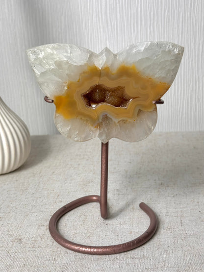 Agate Butterfly on Stand 🦋