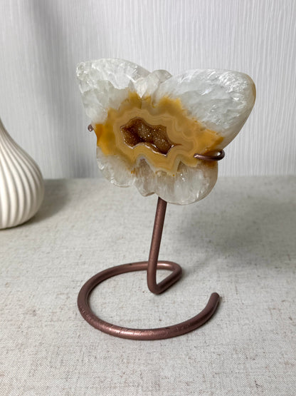 Agate Butterfly on Stand 🦋