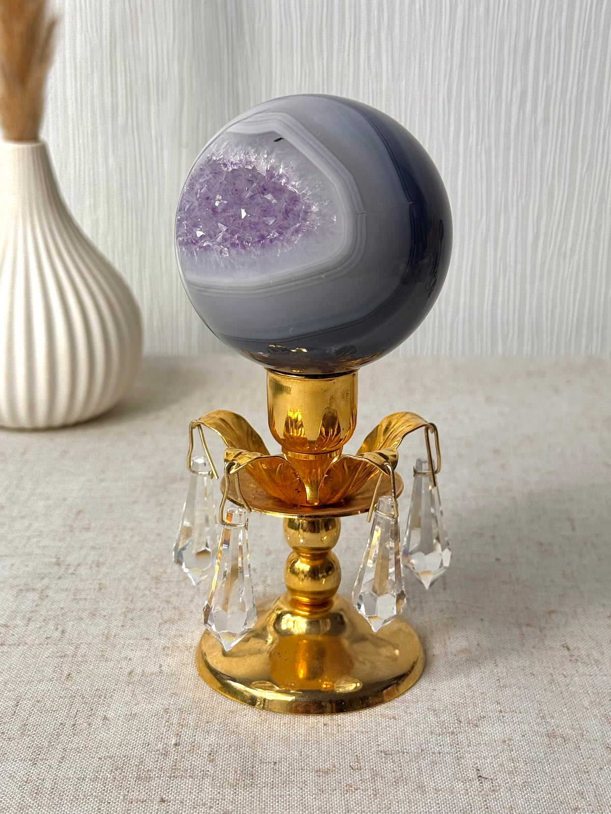 Agate Amethyst Sphere 🔮
