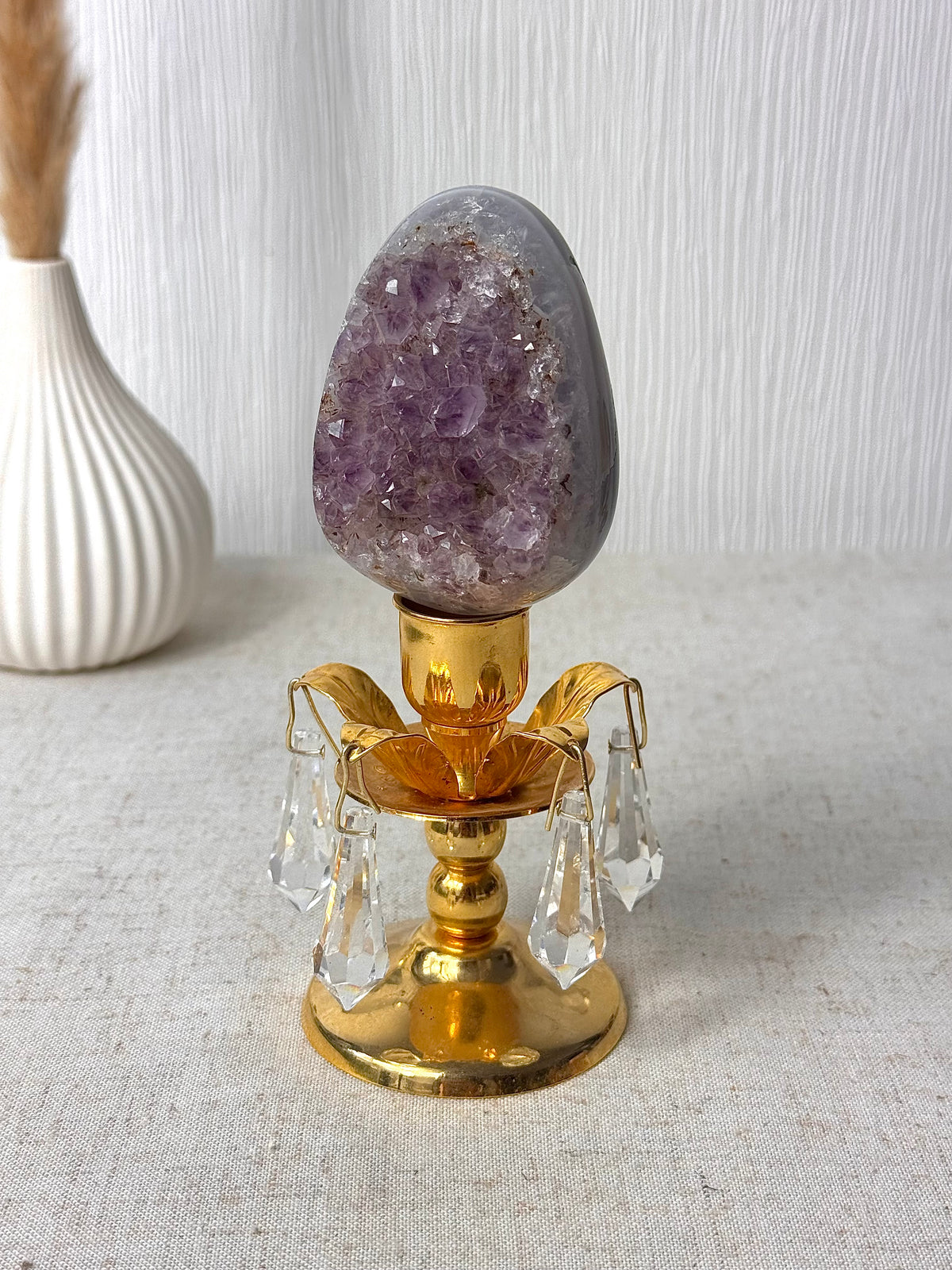 Agate Amethyst Egg 🔮