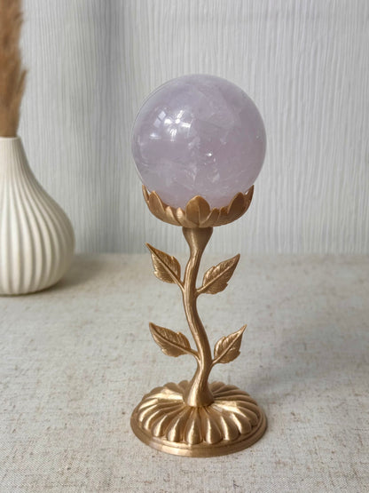 Periwinkle Rose Quartz Sphere💜