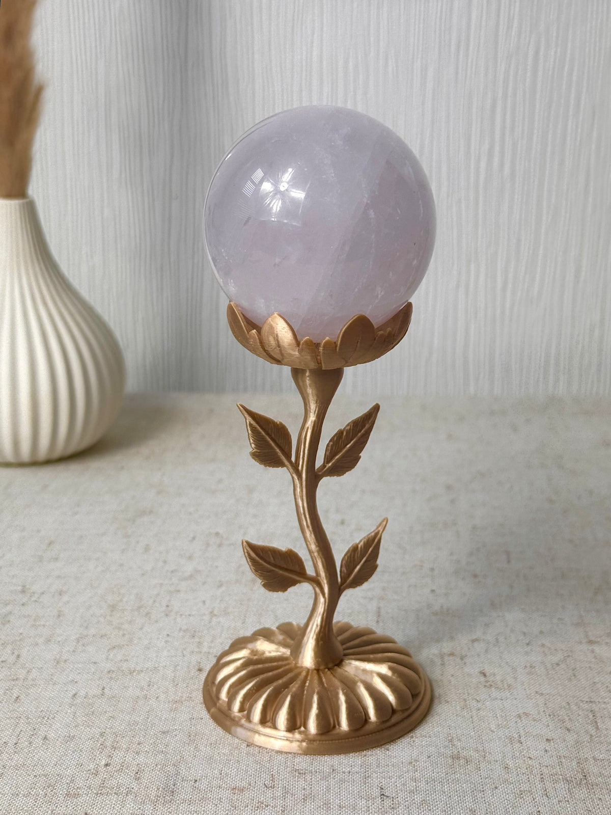 Periwinkle Rose Quartz Sphere💜