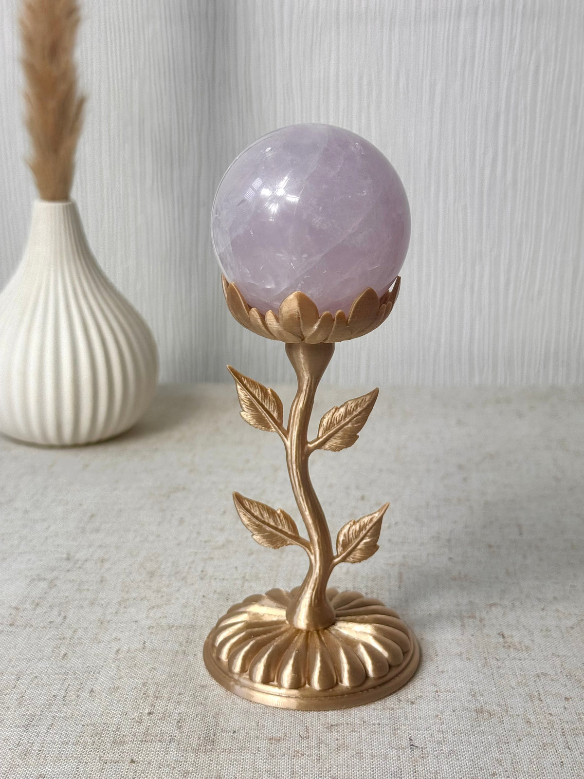 Periwinkle Rose Quartz Sphere 💜