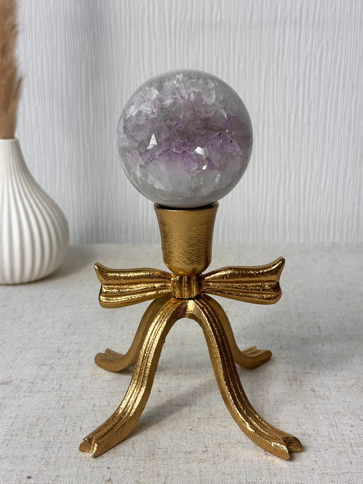 Amethyst Agate Sphere 🔮