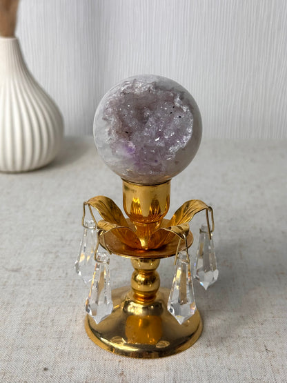 Amethyst Agate Sphere 🔮