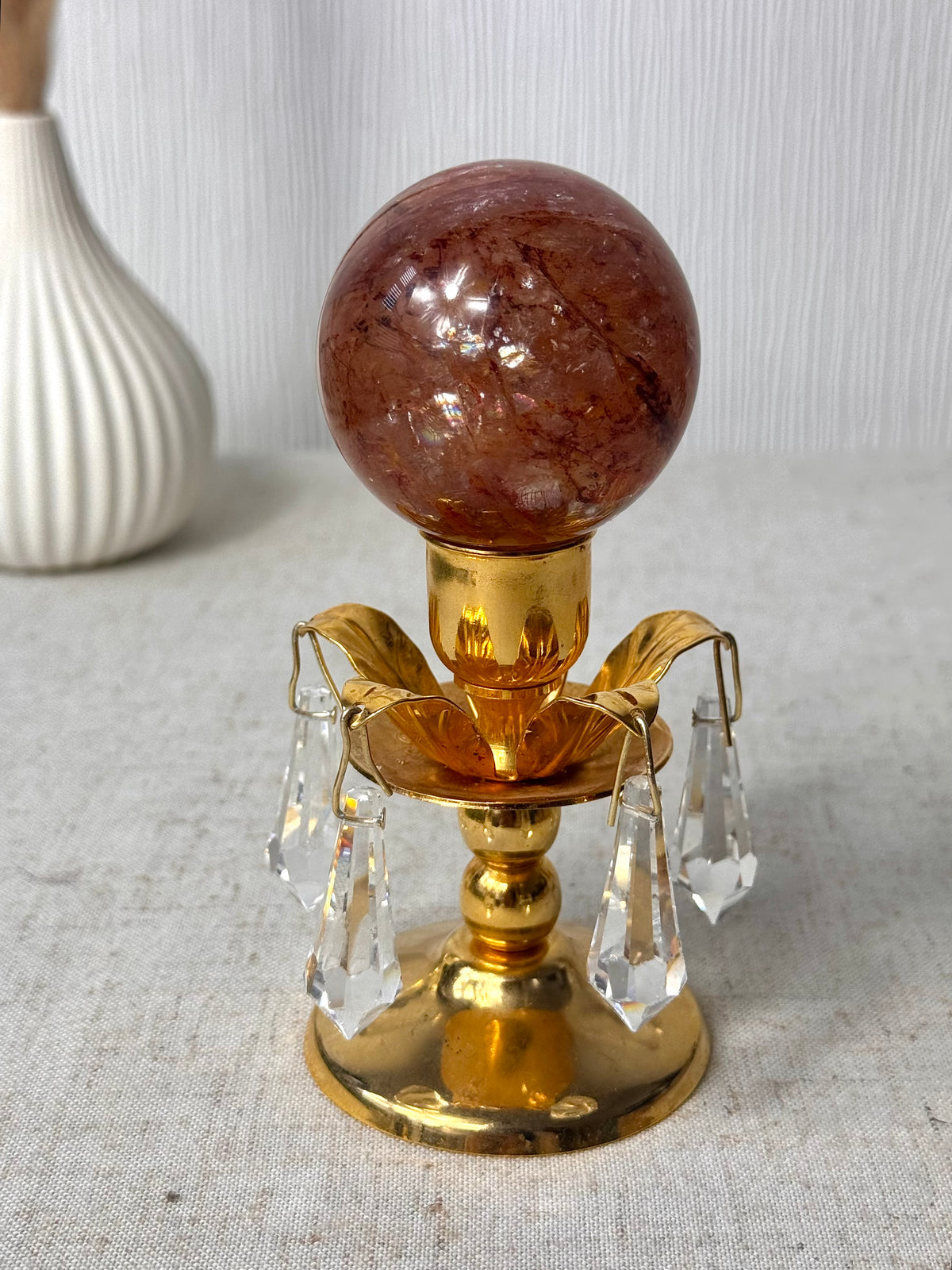 Fire Quartz Sphere 🔥
