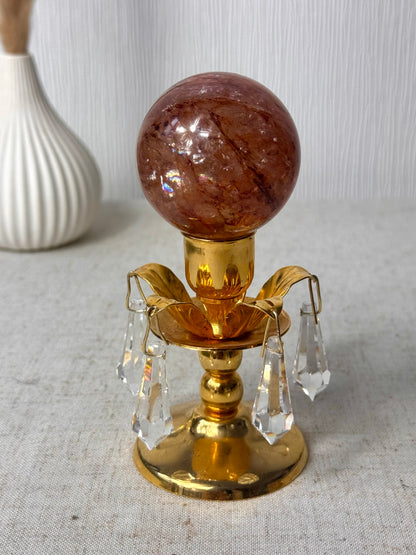 Fire Quartz Sphere 🔥