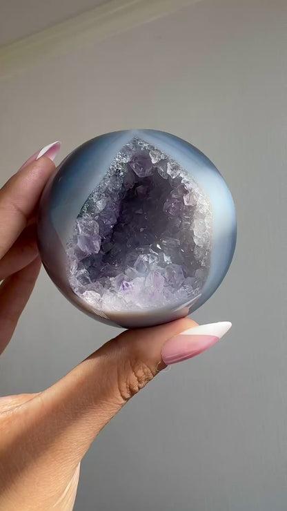 Agate Amethyst Sphere 🔮