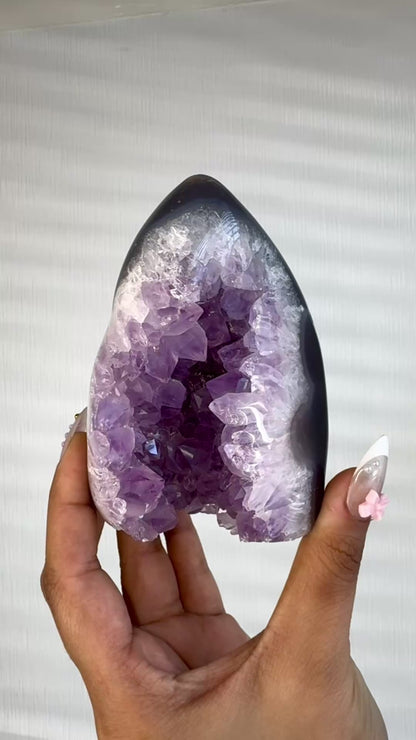 Amethyst Agate Cutbase 💜