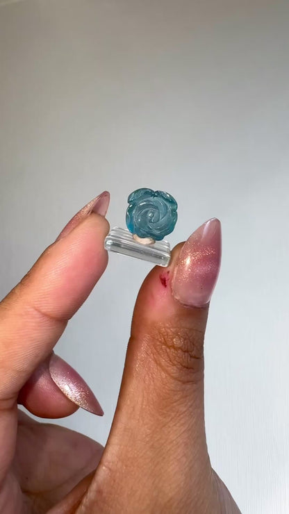 Aquamarine Mini Flower 🩵