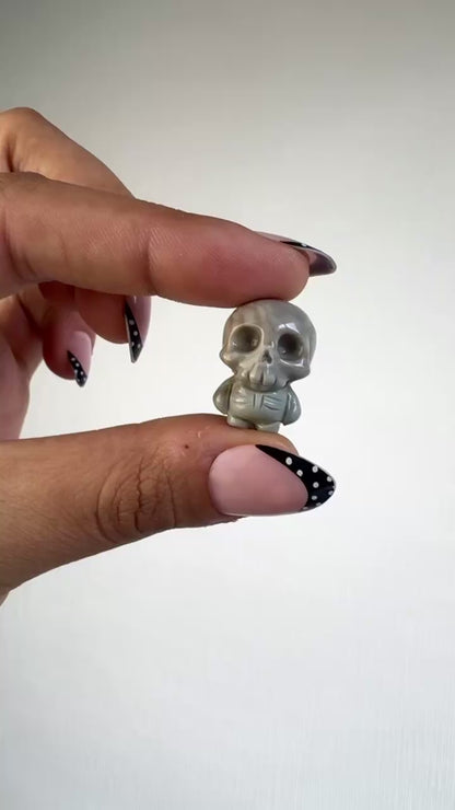 Alashan Agate Skulls ☠️