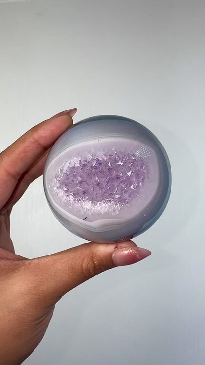 Agate Amethyst Sphere 🔮