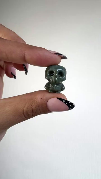Alashan Agate Skulls ☠️