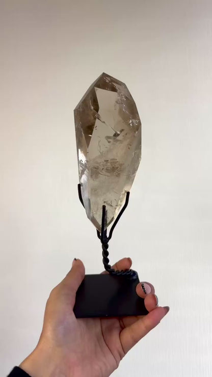 Smokey Quartz On Stand 🤎