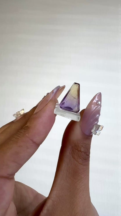 Faceted Mini Ametrine 💜