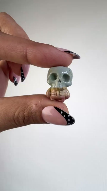 Alashan Agate Skulls ☠️